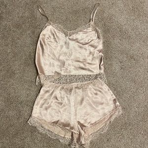 Victoria’s Secret Silk Sleep Set XS